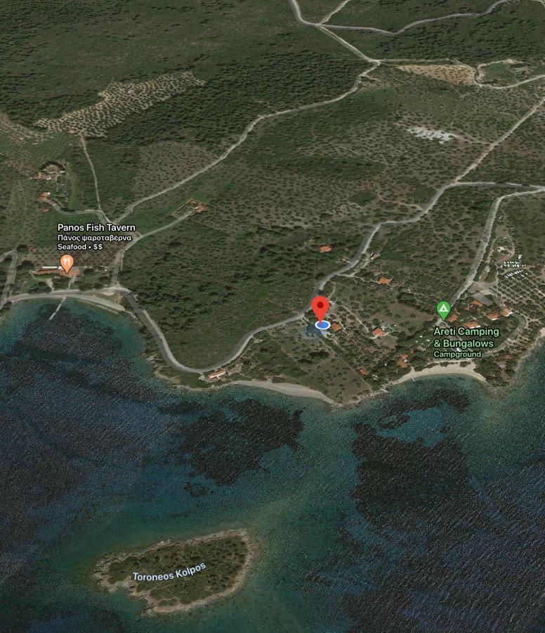 Hidden Gem Sithonia Villa Metochi Agias Kiriakis Luaran gambar