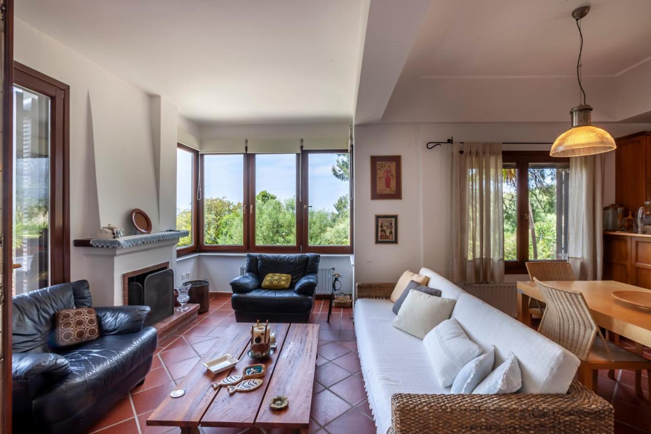 Hidden Gem Sithonia Villa Metochi Agias Kiriakis Luaran gambar